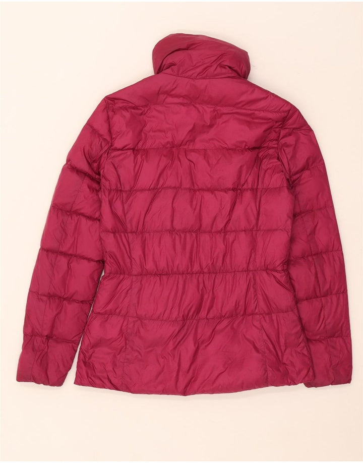 Massimo Dutti Chaqueta Acolchada Mujer UK 40 Small Rosa Nylon