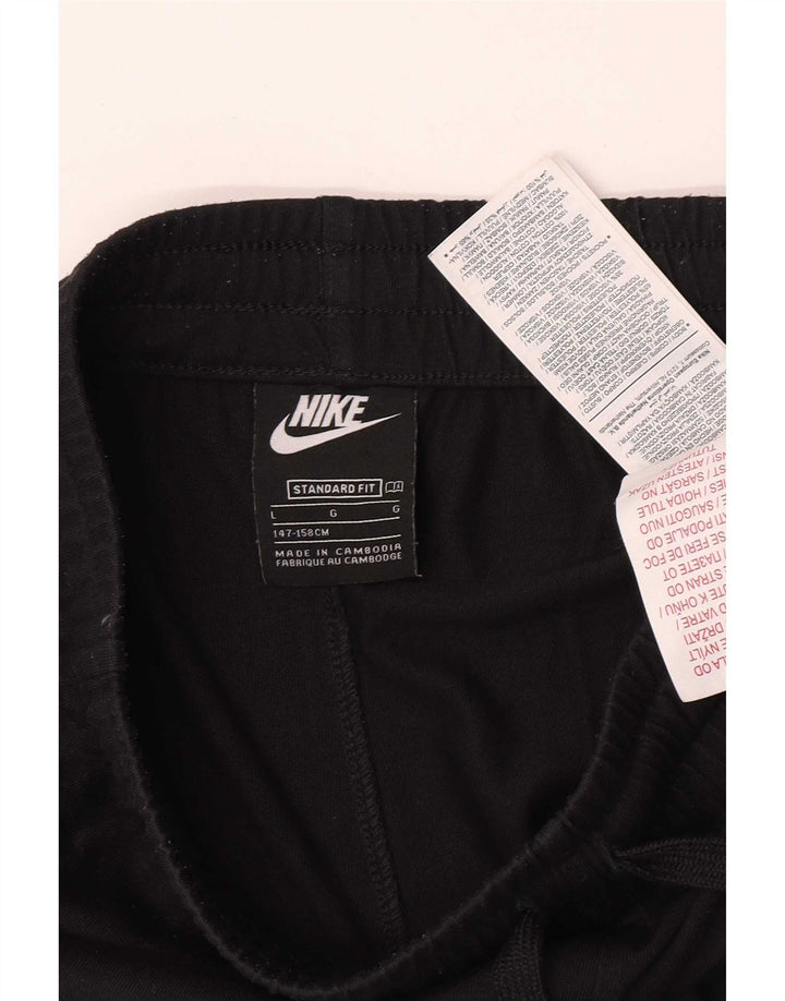 Nike Pantalones cortos deportivos para niños 12-13 años Grande Negro Poliéster