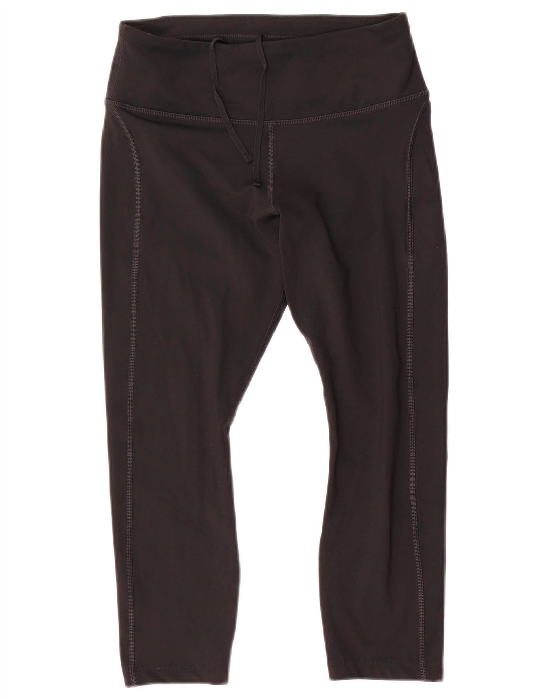 Nike - Leggings capri Dri Fit para mujer, talla 40, poliéster negro mediano
