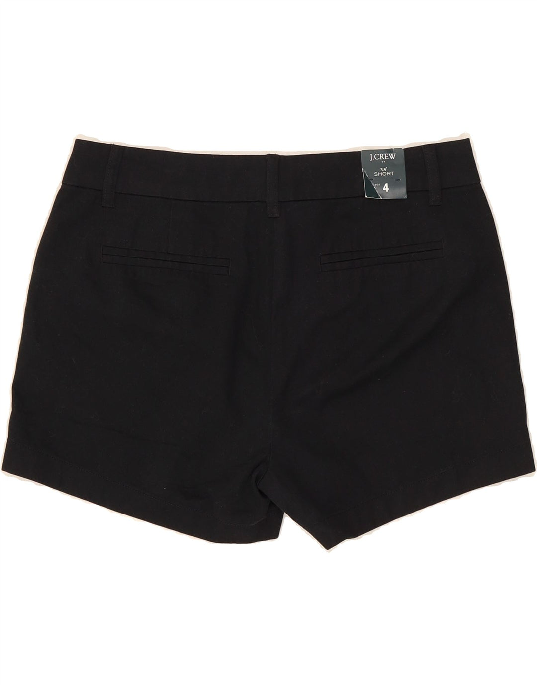 J. CREW Womens Chino Shorts US 4 Small W30  Black Cotton Vintage J. Crew and Second-Hand J. Crew from Messina Hembry 