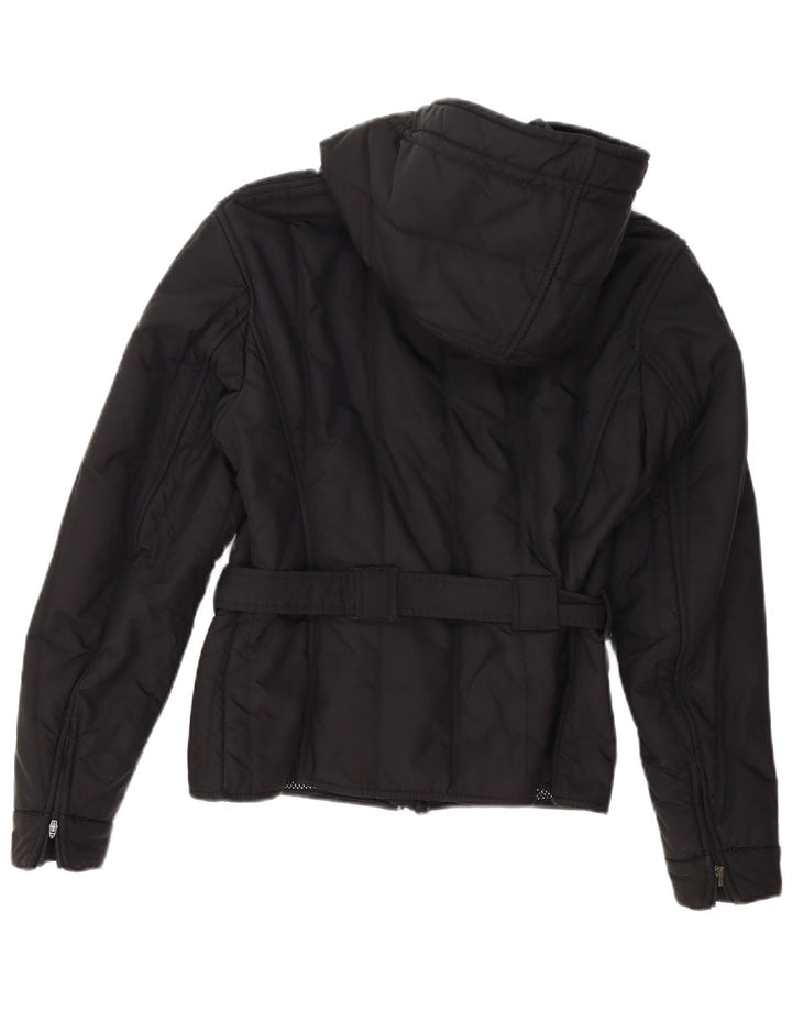 Refrigiwear Chaqueta acolchada con capucha para mujer IT 46 Poliéster negro grande
