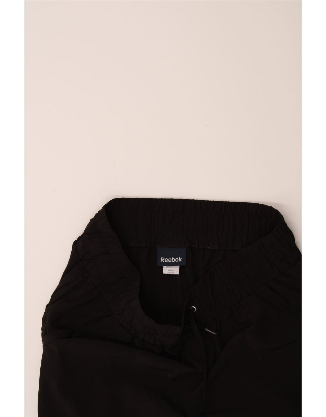 REEBOK Womens Sport Shorts UK 18 XL  Black Polyester Vintage Reebok and Second-Hand Reebok from Messina Hembry 