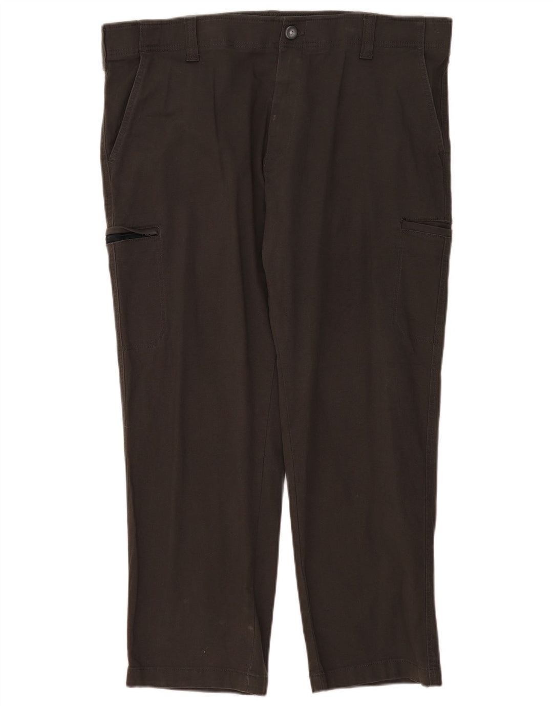 Pantalones cargo rectos para hombre LEE W40 L30 Algodón gris