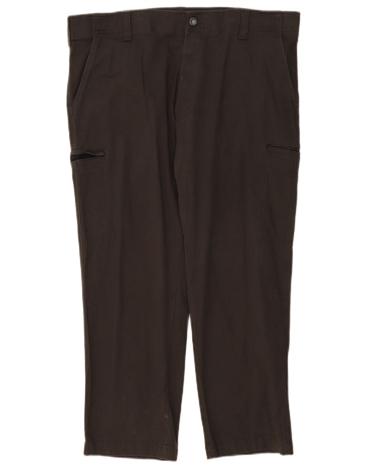 Pantalones cargo rectos para hombre LEE W40 L30 Algodón gris