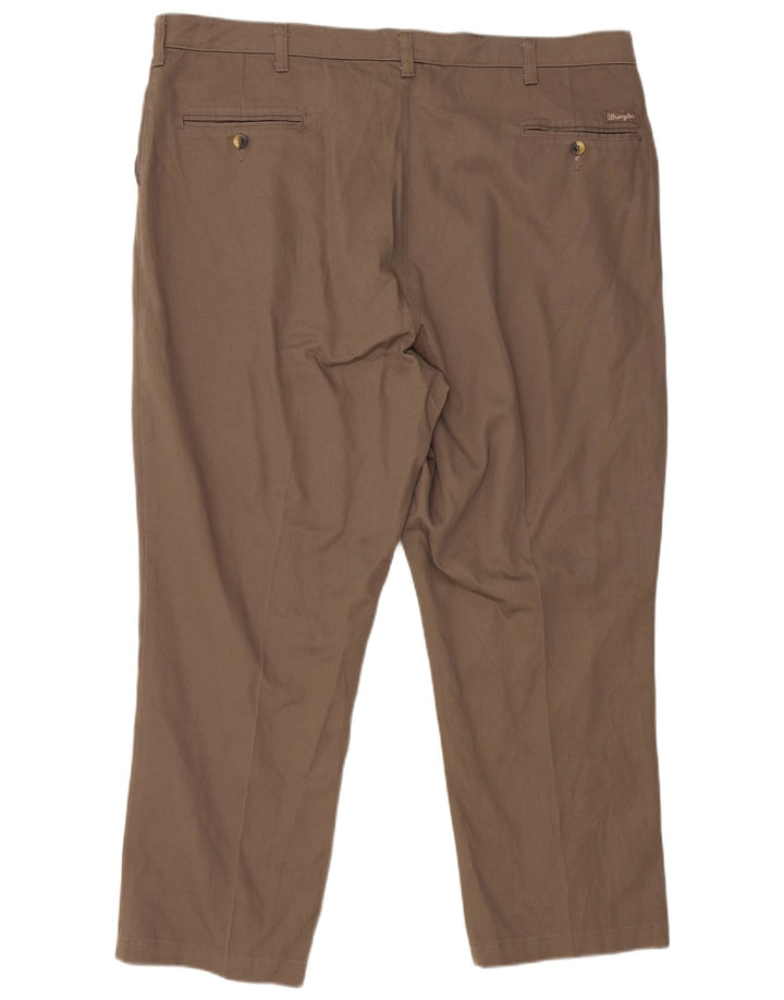 WRANGLER Pantalones chinos rectos Riata para hombre W42 L32 Algodón beige