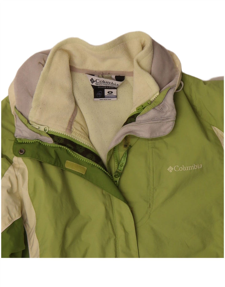 Chaqueta cortavientos COLUMBIA para mujer Interchange UK 40 Verde medio