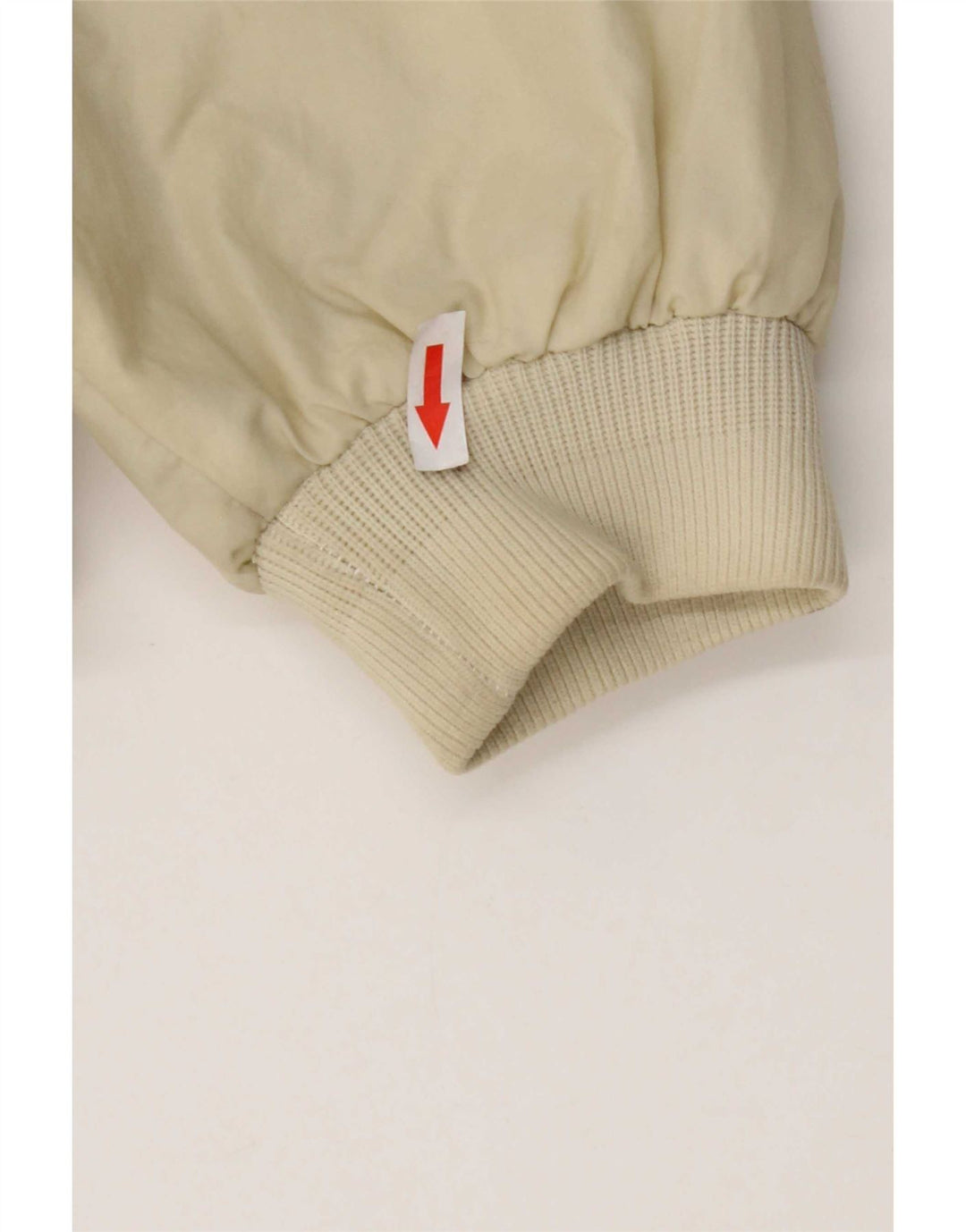 Slam Chaqueta Bomber con Capucha para Hombre UK 44 2XL Nylon Blanco Roto