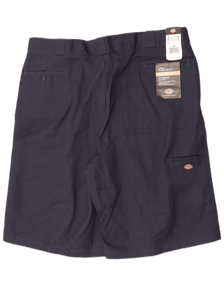 Dickies Pantalones cortos cargo para hombre W44 2XL Poliéster azul marino