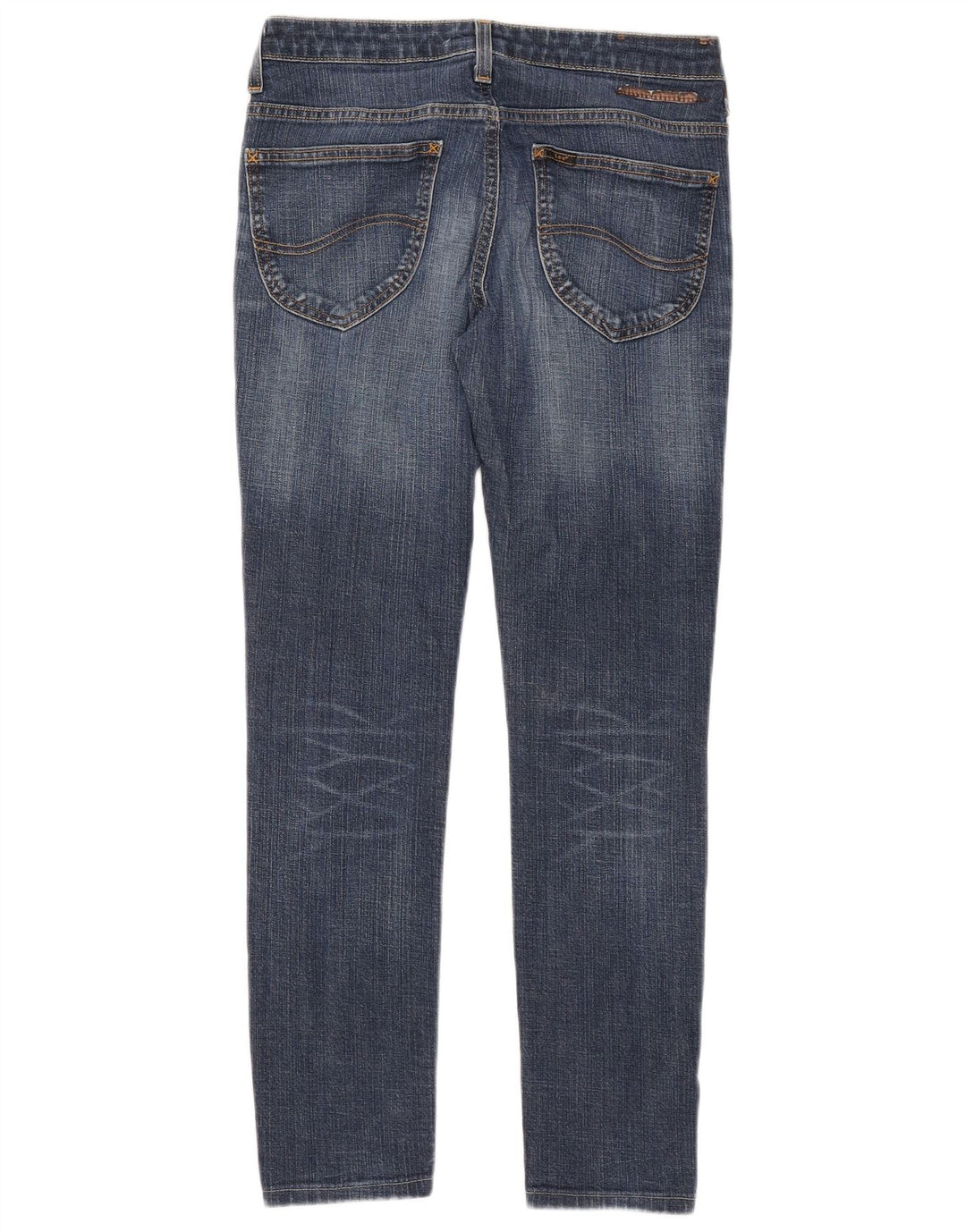 LEE Mujer Scarlet Slim Jeans W29 L27 Algodón Azul