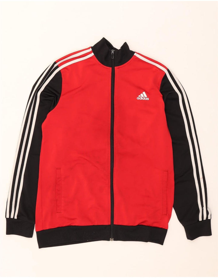 ADIDAS Chaqueta de chándal para niño 15-16 años Rojo Colorblock
