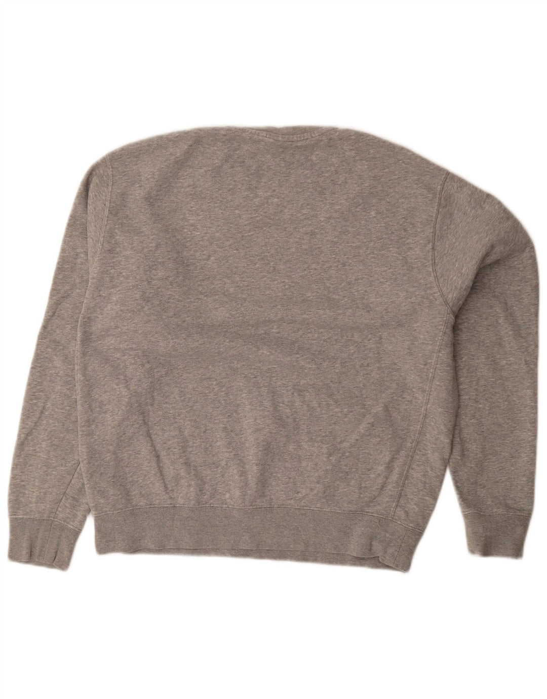 Nike - Sudadera extragrande para mujer, talla 40, algodón moteado gris medio