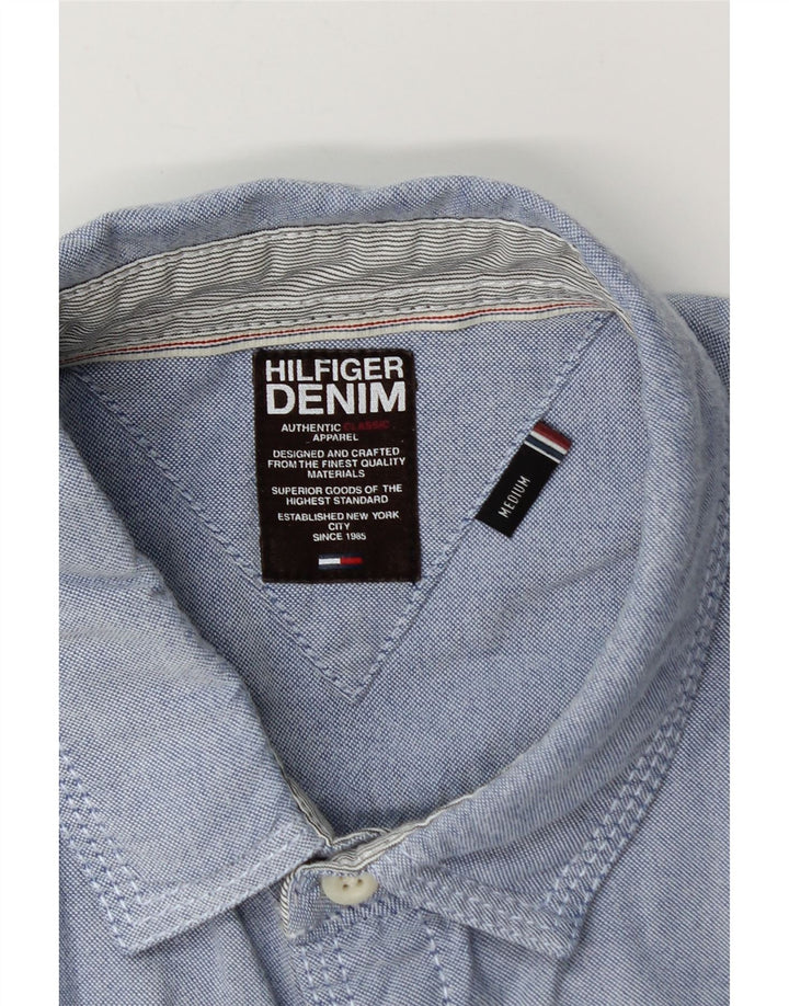 Camisa Tommy Hilfiger Hombre Azul Medio