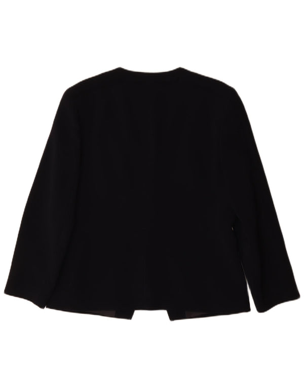 Chaqueta Blazer Mujer Krizia Poi IT 48 XL Polietileno Azul Marino