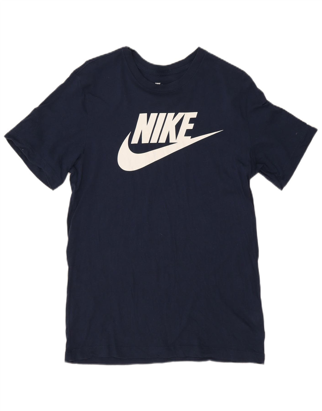 Nike - Camiseta gráfica para hombre, talla pequeña, algodón azul marino