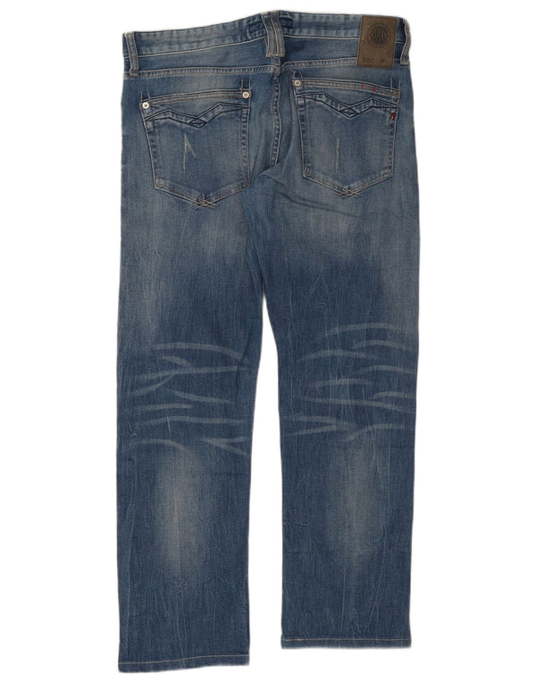 Replay Vaqueros rectos Newbill para hombre W31 L30 Algodón azul