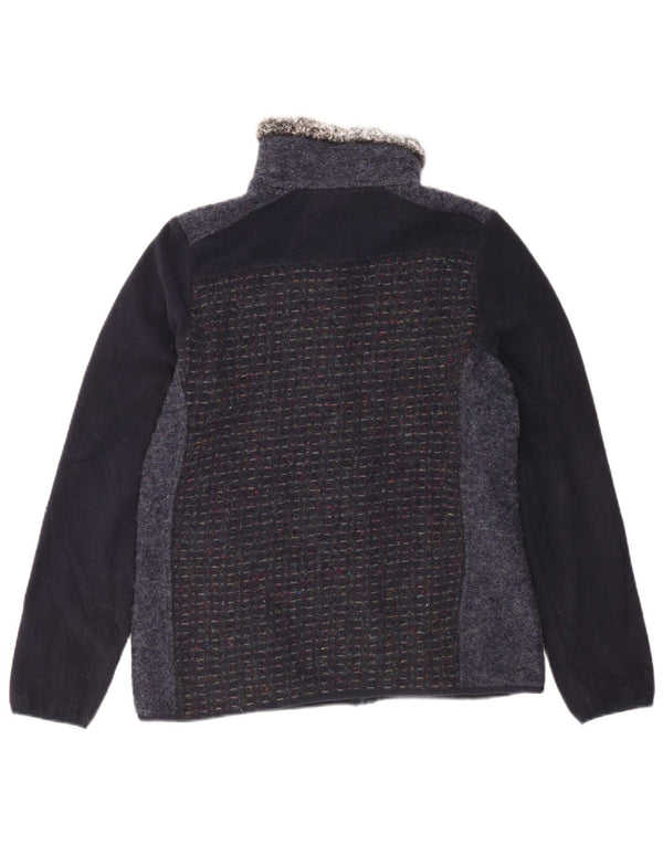 CMP Chaqueta polar para mujer ES 40 XL Azul marino Colorblock Poliéster