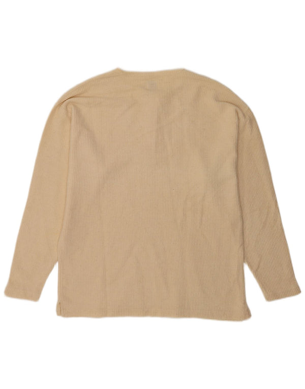 Levi's Hombre Top Manga Larga Algodón Beige Grande