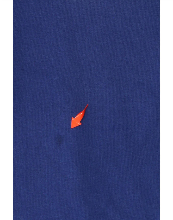 CHAMPION Sudadera gráfica para hombre Jersey pequeño de algodón azul