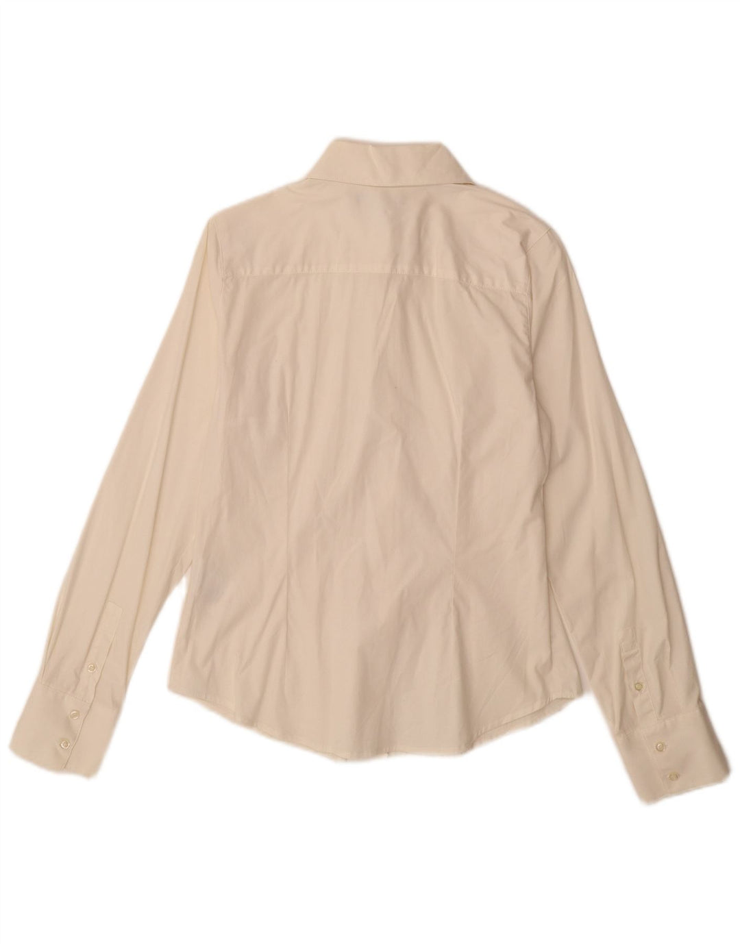 Sasch Camisa para mujer UK 12 Mediana Algodón blanco