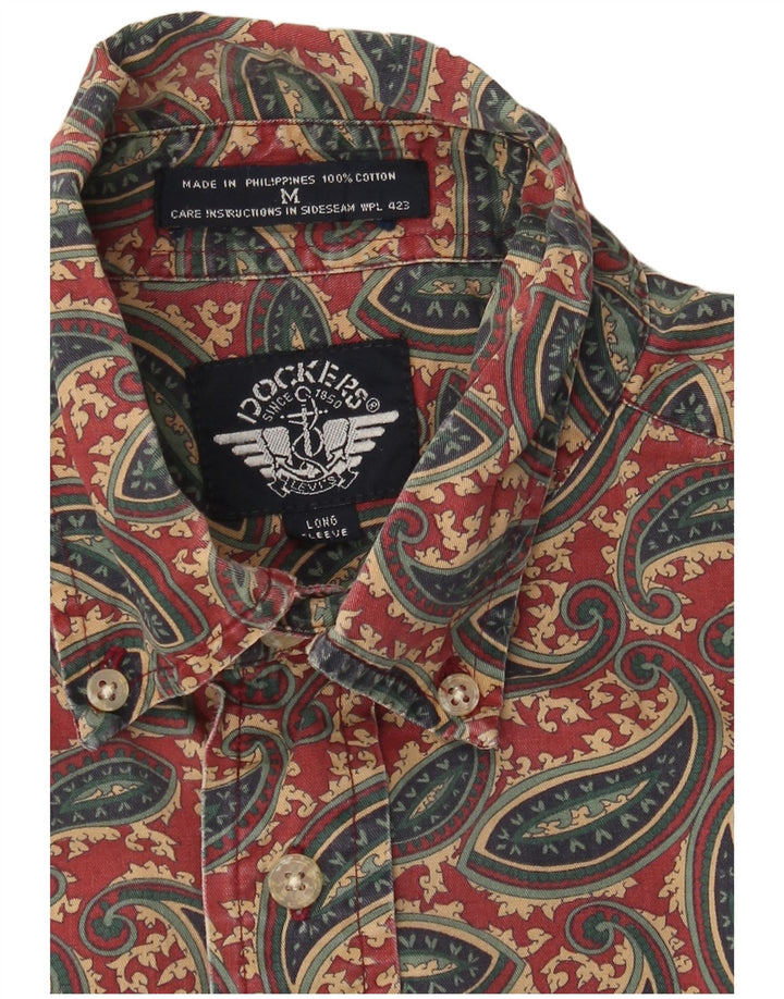Camisa Dockers Hombre Mediana Algodón Paisley Multicolor