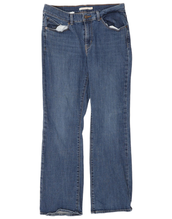 Levi's Jeans clásicos con corte de bota para mujer US 10 Large W30 L30 Algodón azul