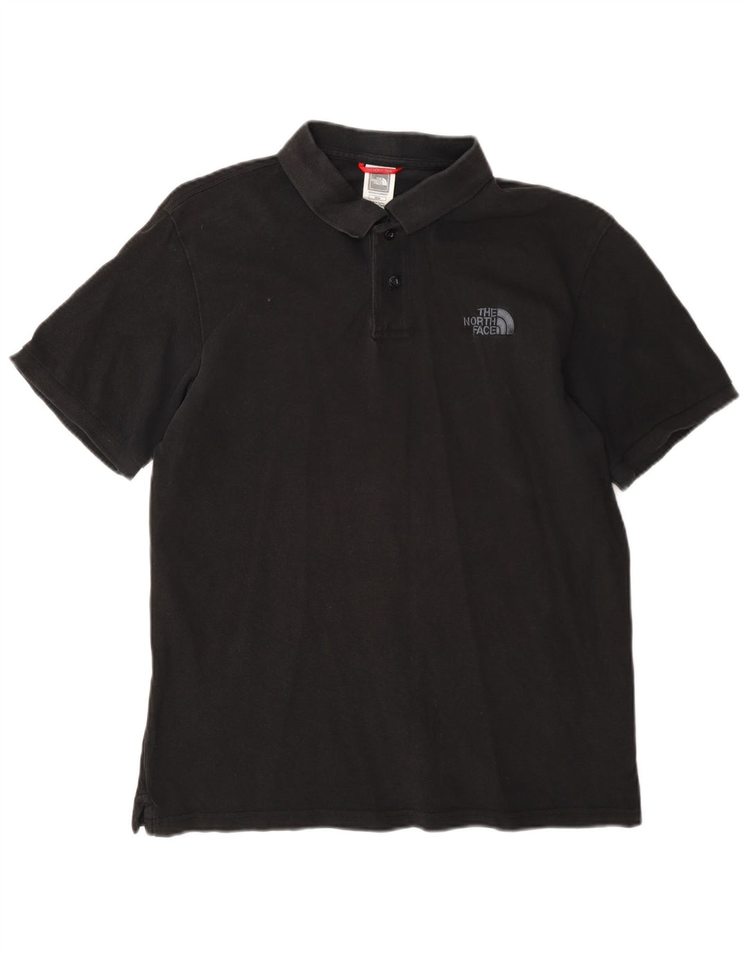 Polo The North Face Hombre Algodón Negro Mediano