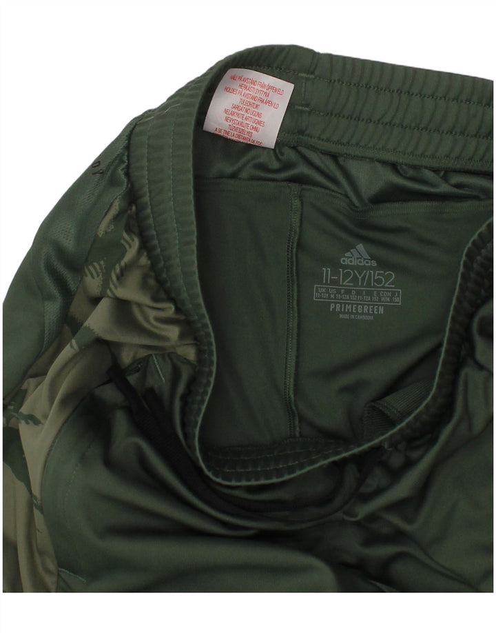 ADIDAS Pantalón corto deportivo Aeroready para niño 11-12 años Verde camuflaje Poliéster