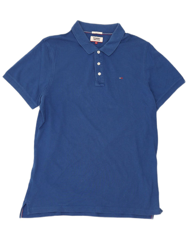 Tommy Hilfiger Polo Slim Fit para Hombre XL Algodón Azul