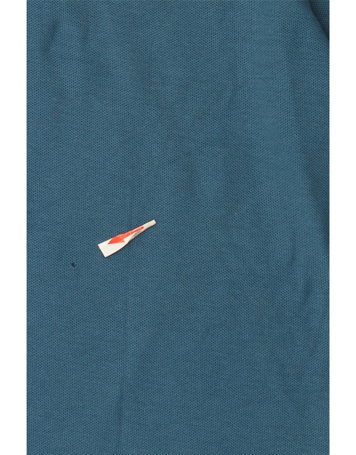 Polo Lotto Hombre Color Block Azul Grande