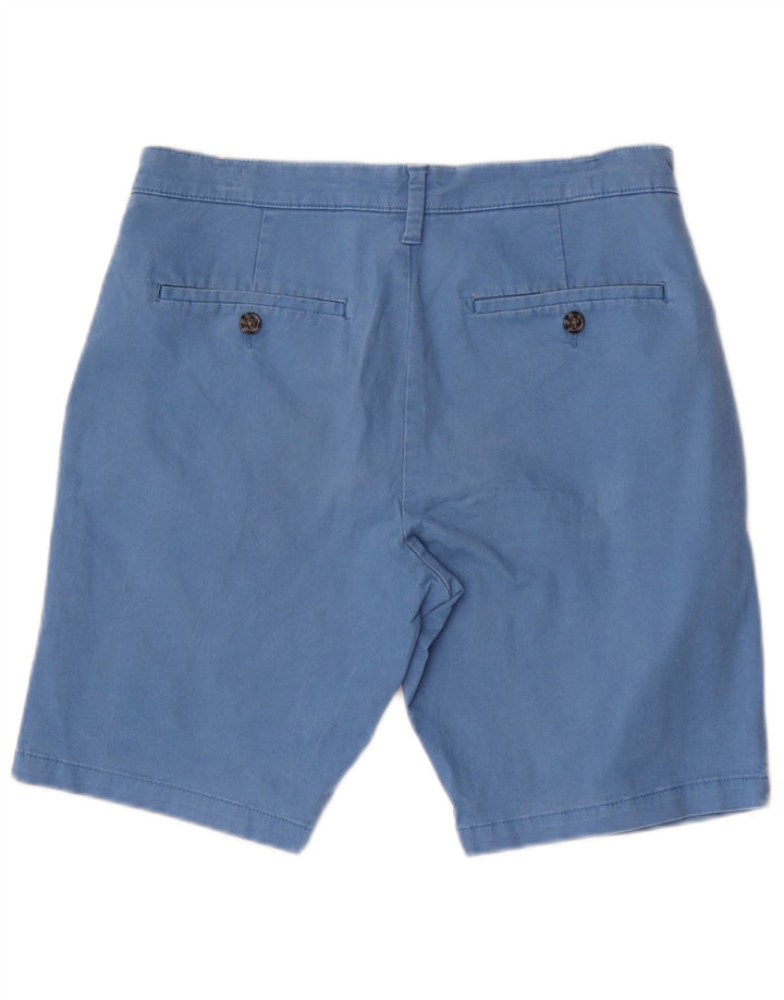 Marks & Spencer Pantalones cortos chinos para hombre W30 Algodón azul medio