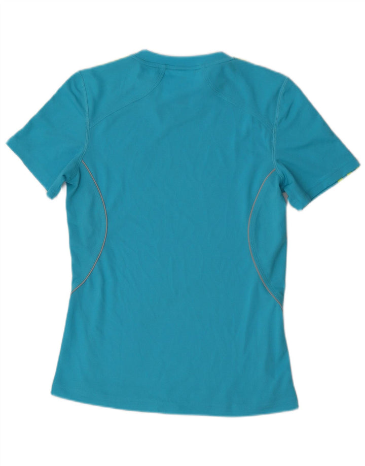 Adidas Camiseta Mujer Top UK 10 Small Azul Poliéster