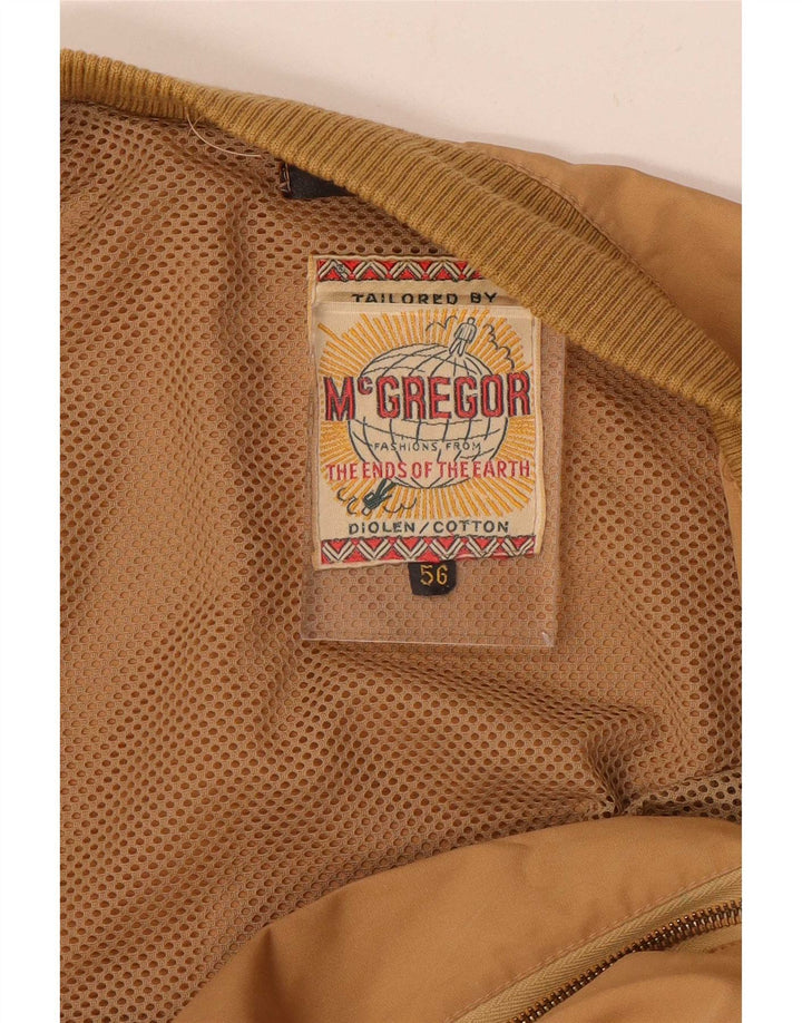 MC Gregor Chaqueta Bomber para Hombre IT 56 3XL Algodón Beige