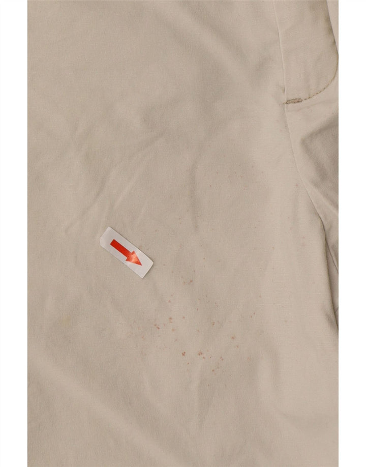 Dockers Pantalones cortos chinos para mujer US 12 grande W36 algodón beige