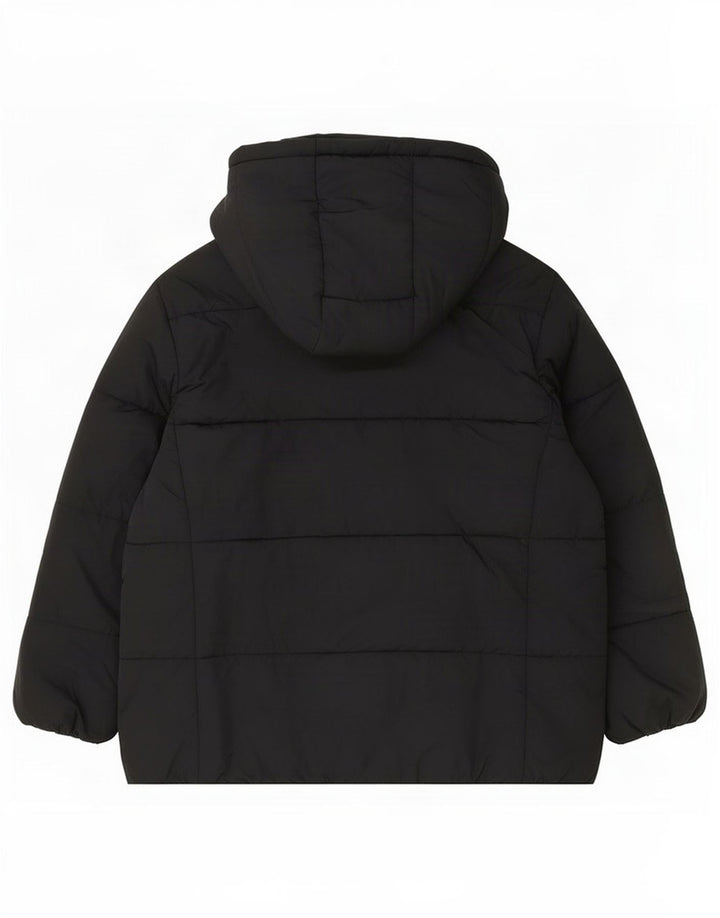 Marks & Spencer Chaqueta acolchada con capucha para mujer UK 22 3XL Poliéster negro