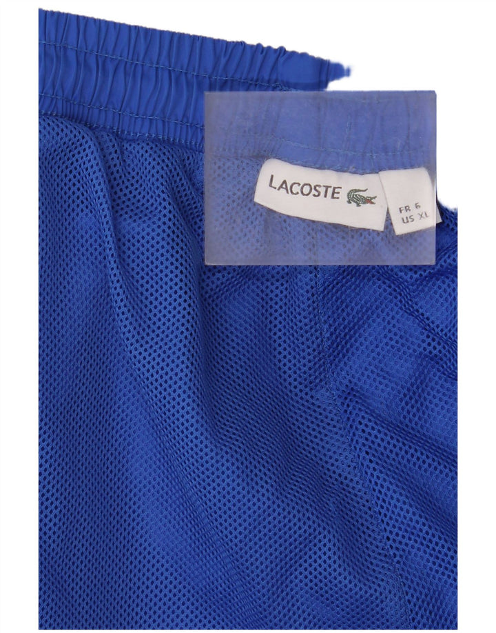 Pantalón Chándal Lacoste Hombre Talla 6 XL Poliéster Azul
