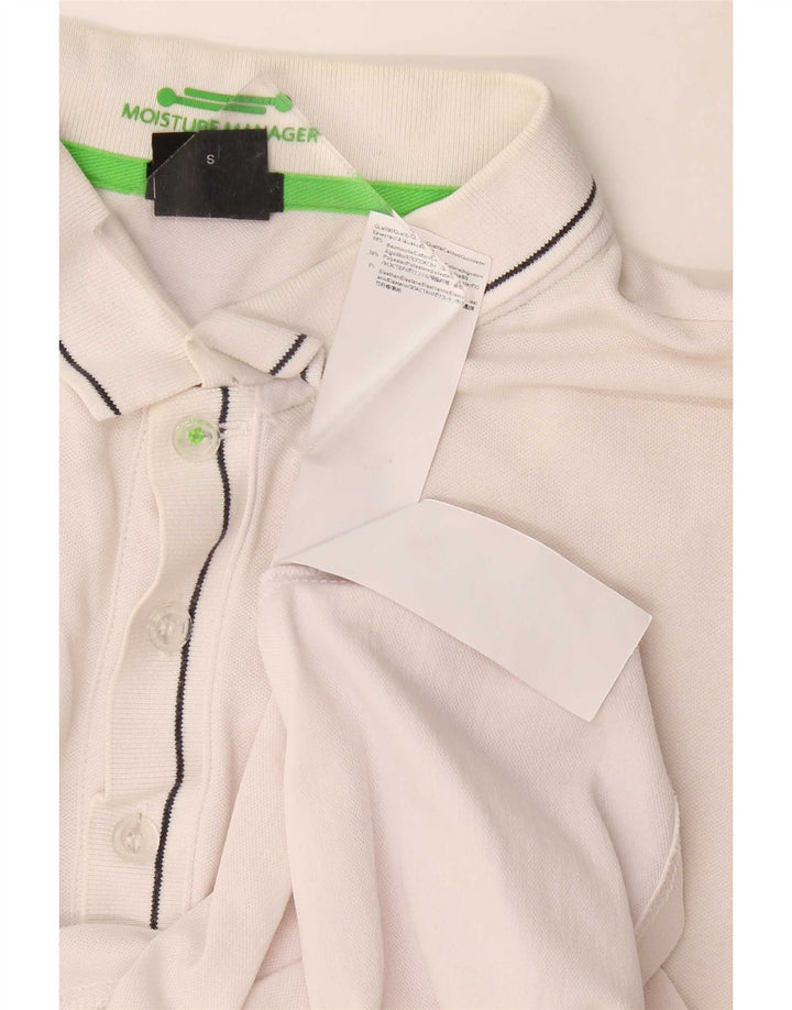 Polo Hugo Boss Hombre Pequeño Algodón Blanco