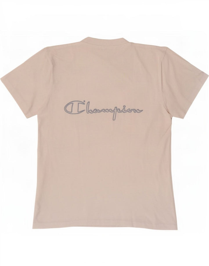 Champion Camiseta gráfica para hombre Top Small White Cotton