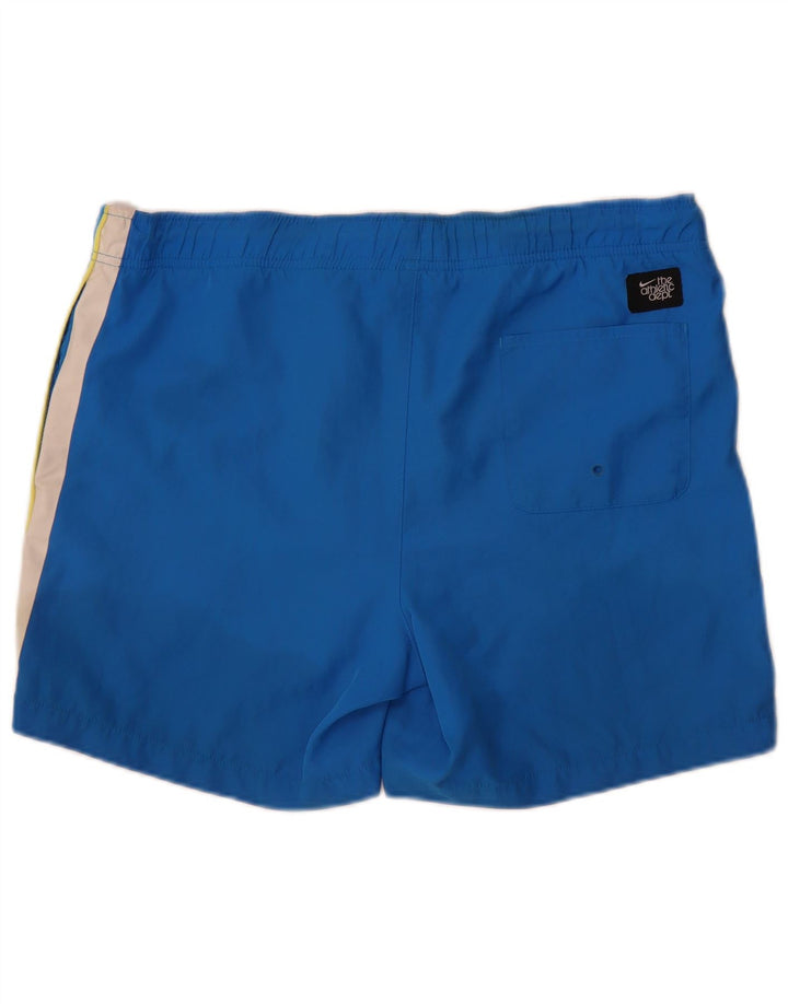 Bañador Nike Hombre Azul Medio Colorblock Poliéster