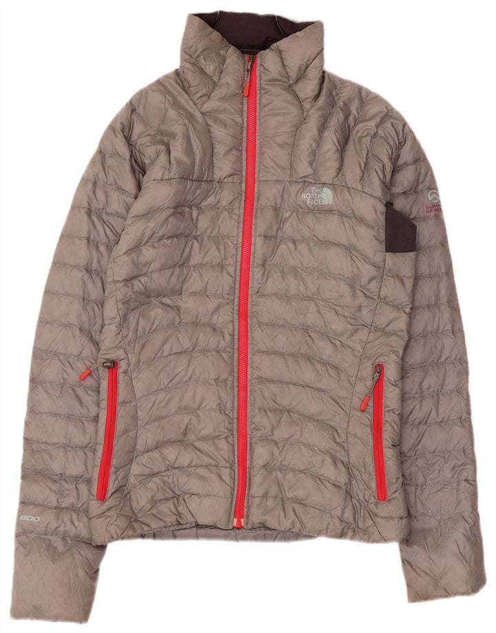 The North Face Chaqueta acolchada para mujer UK 6 XS Gris Colorblock