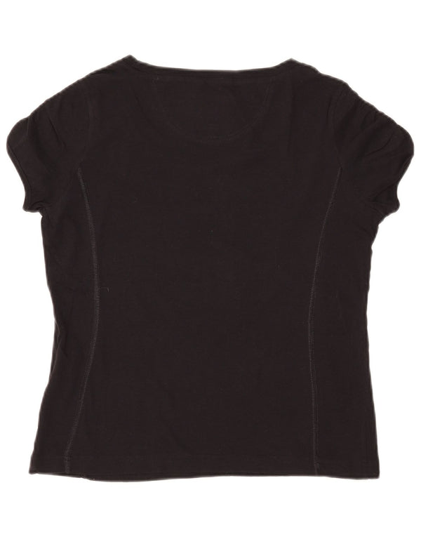 CHAMPION Camiseta con gráfico Heritage Classics para mujer UK 40 M Negro