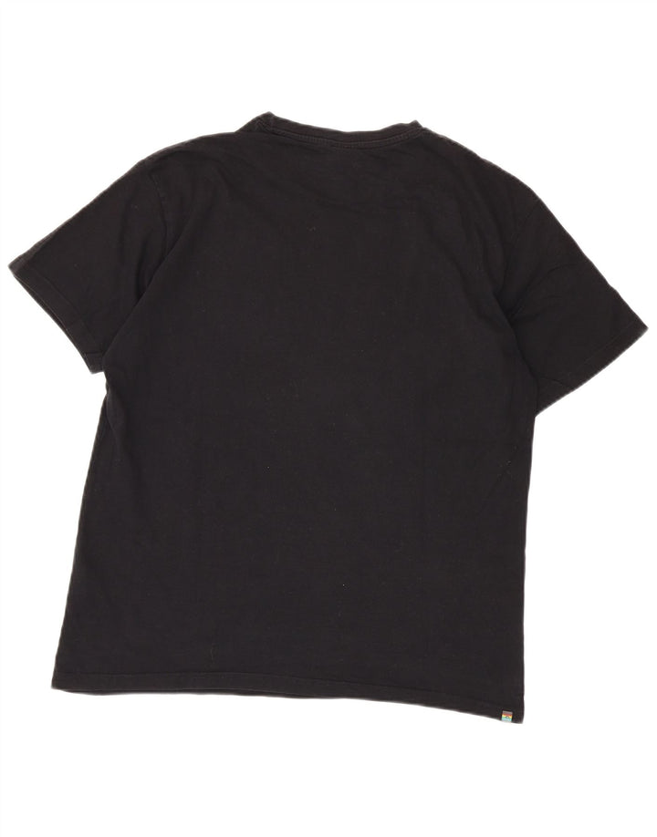 Rip Curl - Camiseta gráfica para hombre, parte superior de algodón negro mediano