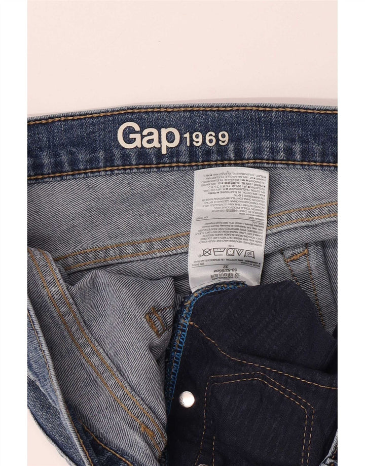 Vaqueros ajustados Gap para mujer W32 L31 Algodón azul