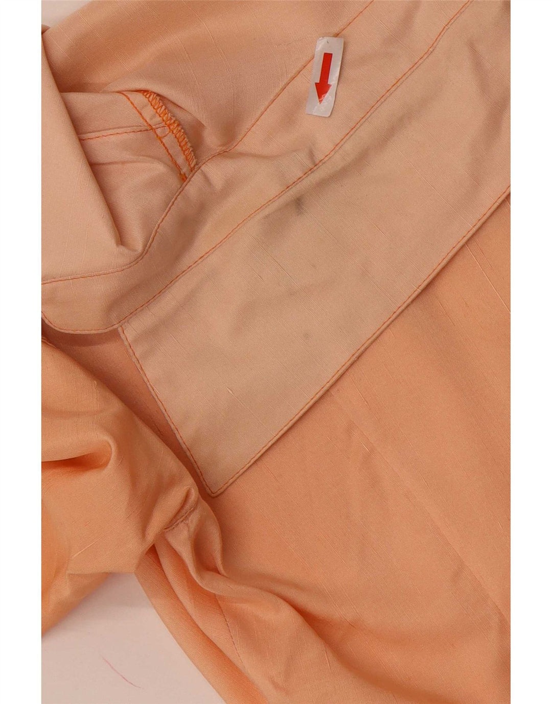 Genny Vestido camisero para mujer US 8 Mediano Naranja