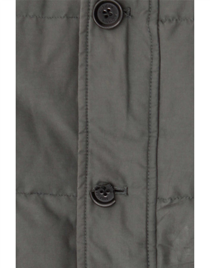 Tommy Hilfiger Chaqueta acolchada para hombre UK 42 XL Poliamida verde