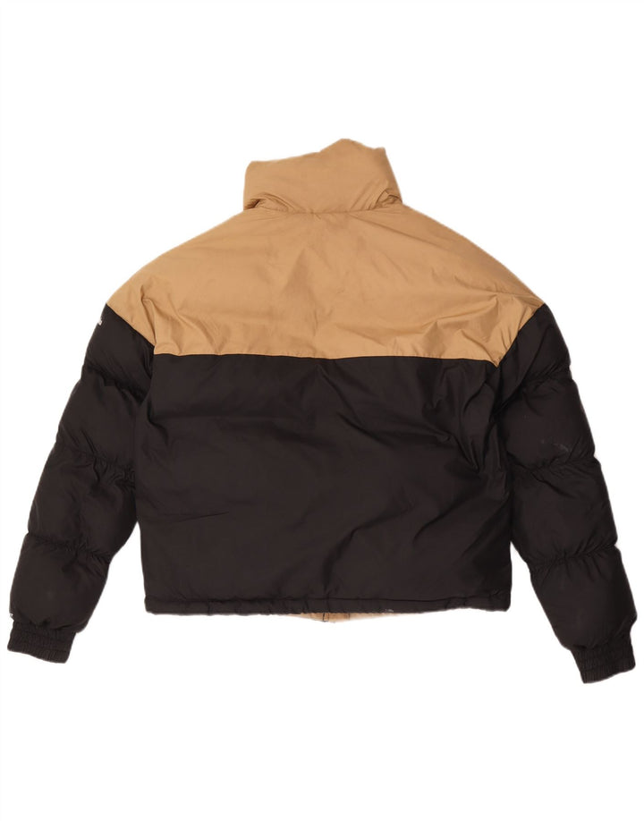 Columbia Chaqueta Acolchada Extragrande para Mujer UK 40 Small Color Block Negro