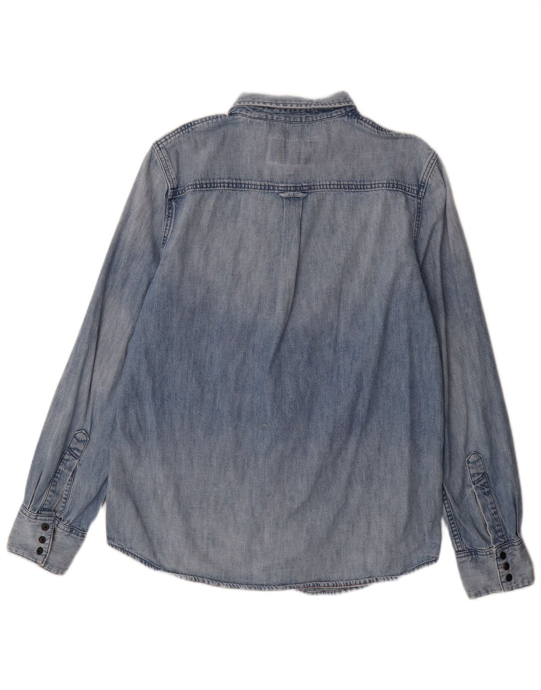 Superdry Camisa Vaquera XL Algodón Azul Hombre