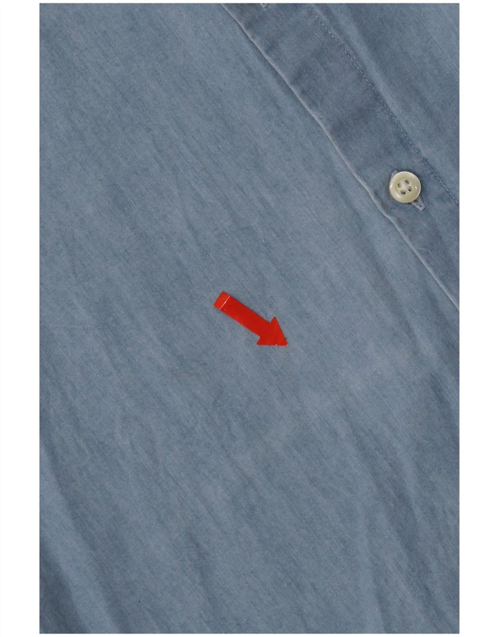 Jack Wills Camisa vaquera de corte relajado para hombre Algodón azul medio