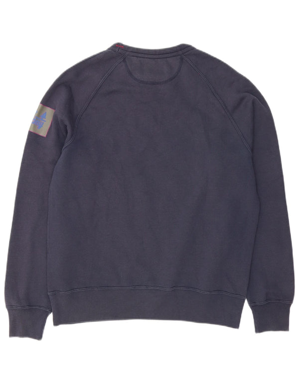 Best Company Sudadera con gráfico para hombre Jumper Medium Azul marino Poliéster