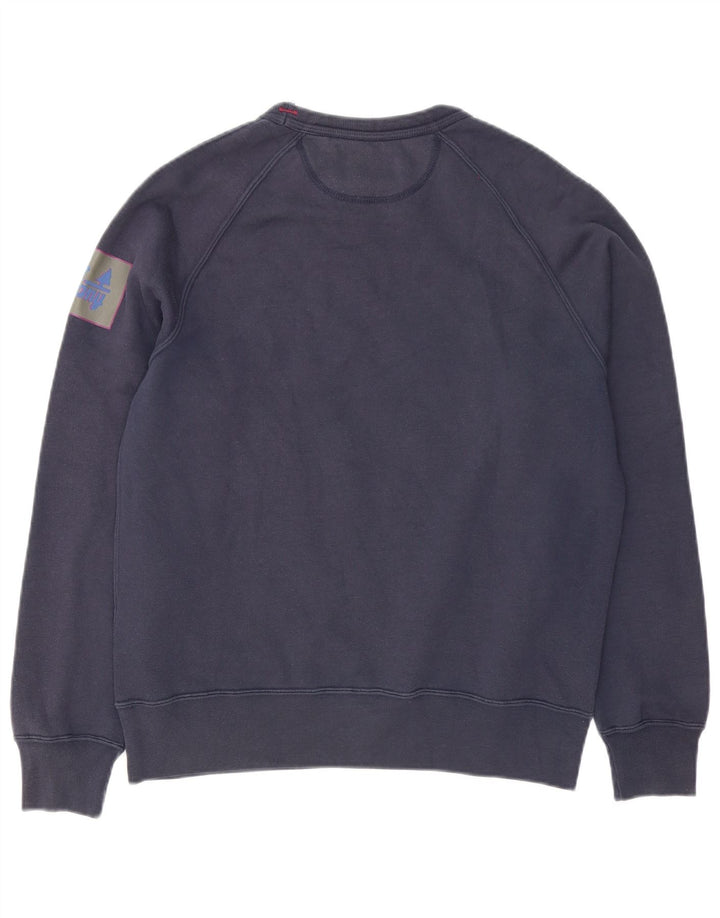 Best Company Sudadera con gráfico para hombre Jumper Medium Azul marino Poliéster