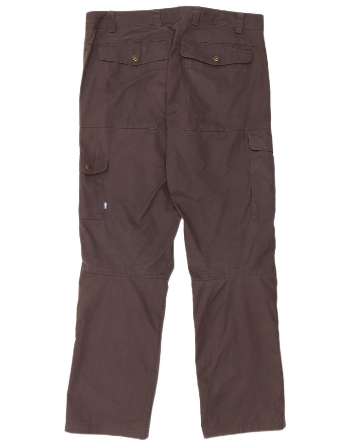 Fjall Raven Pantalones cargo rectos para hombre EU 48 Medium W32 L31 Gris
